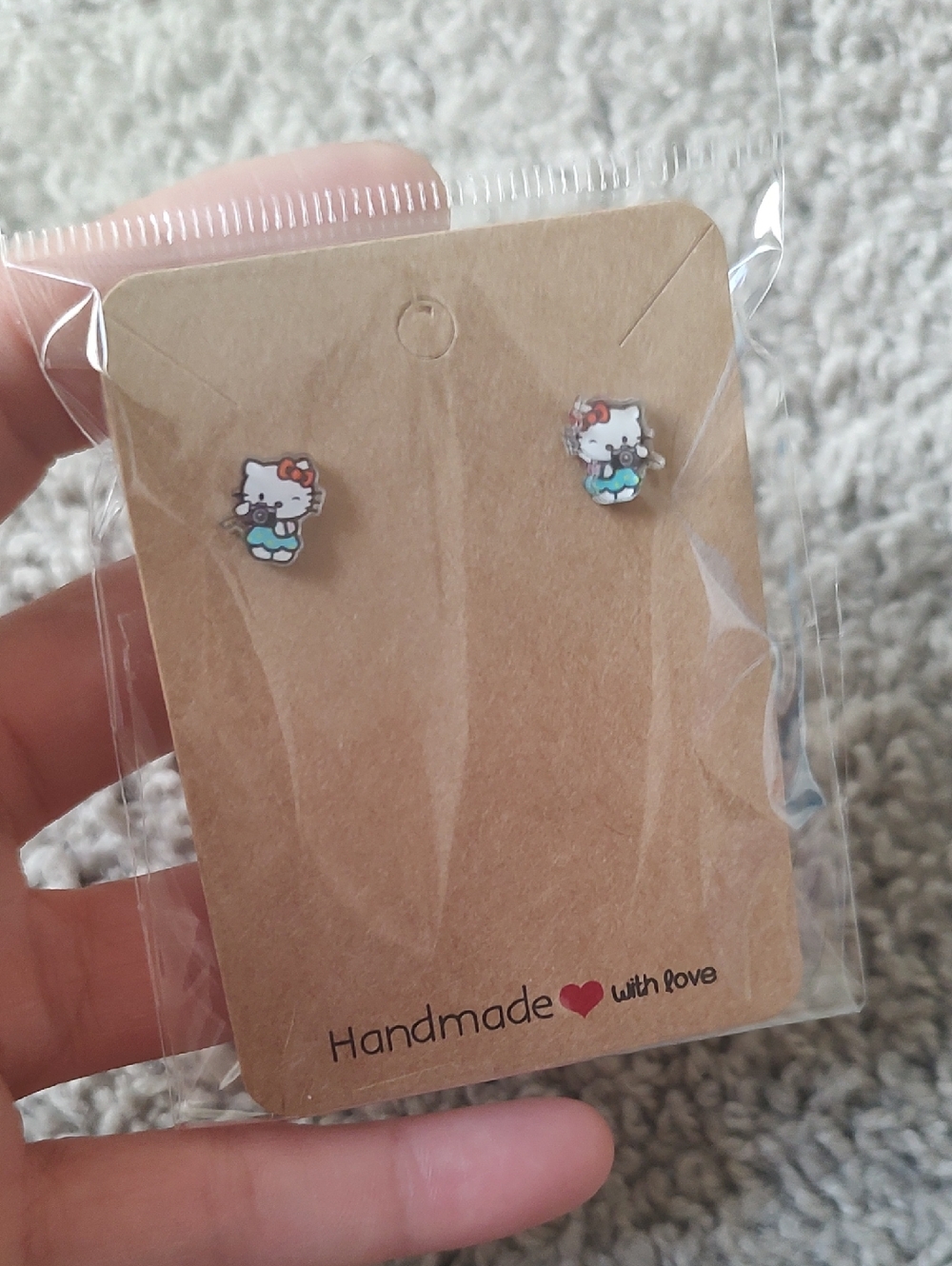 Hello Kitty Stud Earrings